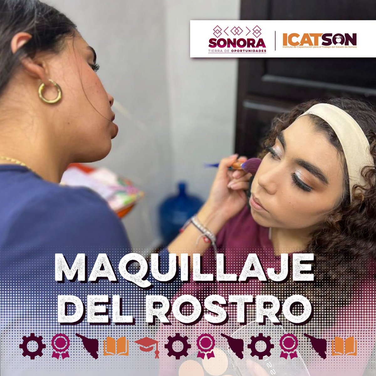 icatsoncaborca1's tweet photo. 📷📷 ¡Transforma tu talento en una profesión! 📷📷
Descubre el arte de la belleza con los cursos de Corte de Cabello y Maquillaje de ICATSON. Aprende técnicas modernas, desarrolla tu creatividad y adquiere las habilidades que te abrirán las puertas.
#TIerraDeOPortunidades https://t.co/x7GqpXzRrN
