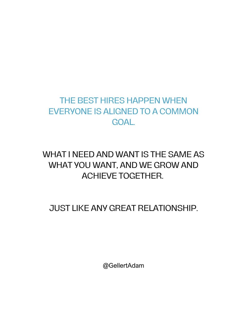 GellertAdam's tweet photo. Leverage is temporary. Relationships, trust, and reputation compound.

Instead of trying to win the market, build your value. Invest in yourself and what you bring to the table. Focus on alignment and fit, not leverage.

#hiring #startup #founder #SMBs #talentacquisition https://t.co/wle9tdV9vC