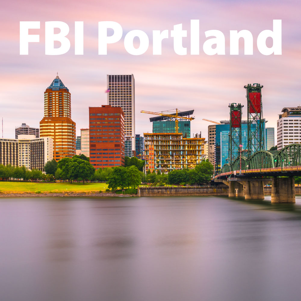 FBI's tweet photo. #DYK The FBI Portland Field Office protects the entire state of Oregon. In addition to the main office, there are resident agencies in Bend, Eugene, Medford, Pendleton, and Salem. 

To learn how they are working to keep Americans safe in 2026, visit https://t.co/OvFgkRW7Wn and follow #FBI #Portland on social media.

Facebook: @FBIPortland
Instagram: @fbiportland
X: @FBIPortland