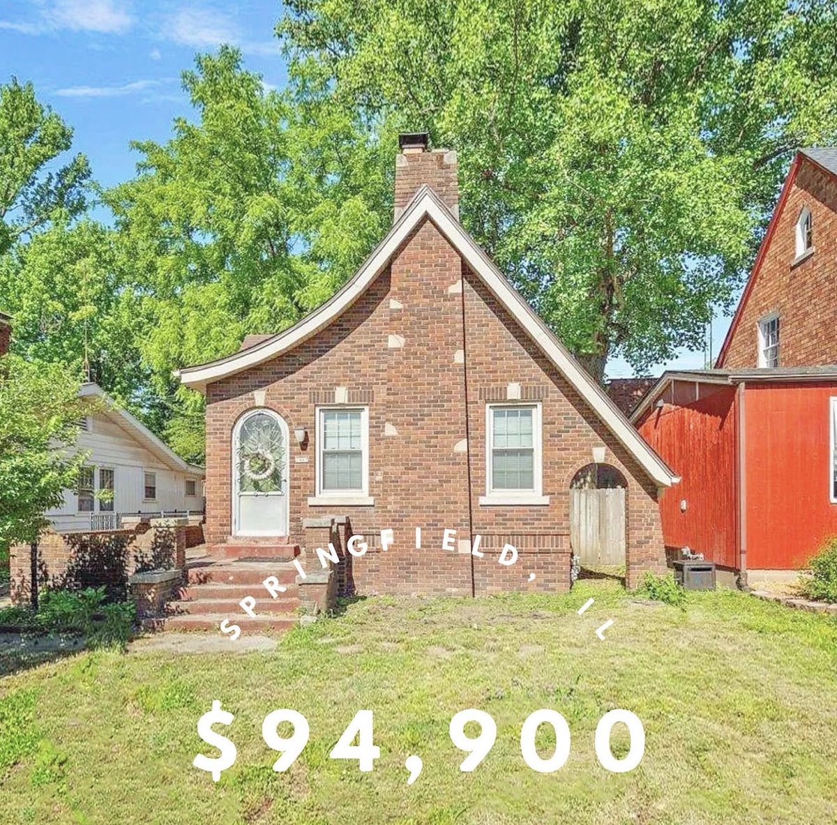 financedystop's tweet photo. This is a home in Springfield, Illinois listed for under $100,000.

Affordable homes still exist in America. They're just often not located in the cities where most young Americans want to live, work, and be able to build their careers. https://t.co/h8Rars6Rs8