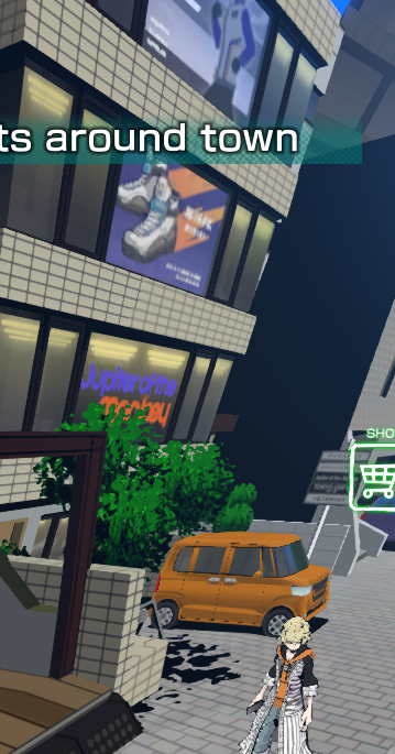 Toshi1333's tweet photo. guys guys GUYS I NOTICED SOMETHING INSANE ON THE FAMOUS 104 BULIDING IN KH4 TRAILER, ITS THE BRANDSHOP JUPITER OF THE MONKEY IN TWEWY I AM LOSING MY MIND ARE WE GETTING ANOTHER TWEWY COLLAB???? PLEASE I BEG GIVE US TWEWY COLLAB PLEASE SQUARE ENIX LET US BE HAPPY #kh4 https://t.co/hYUc5iXT1l