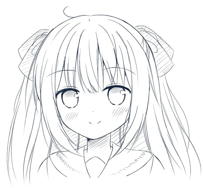 ほほえみ
#絵描きさんと繋がりたい
#初夏の創作クラスタフォロー祭り
#絵柄が好みって人にフォローされたい 