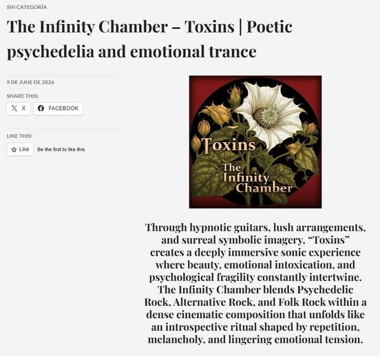 InfinityChXmber's tweet photo. "Inspired by nocturnal flowers associated with visions and altered states of consciousness, the song explores the blurred territory between nature, identity, and emotional perception."

Read here:
https://t.co/r0Ky142A65 https://t.co/O86Kv7CGUl