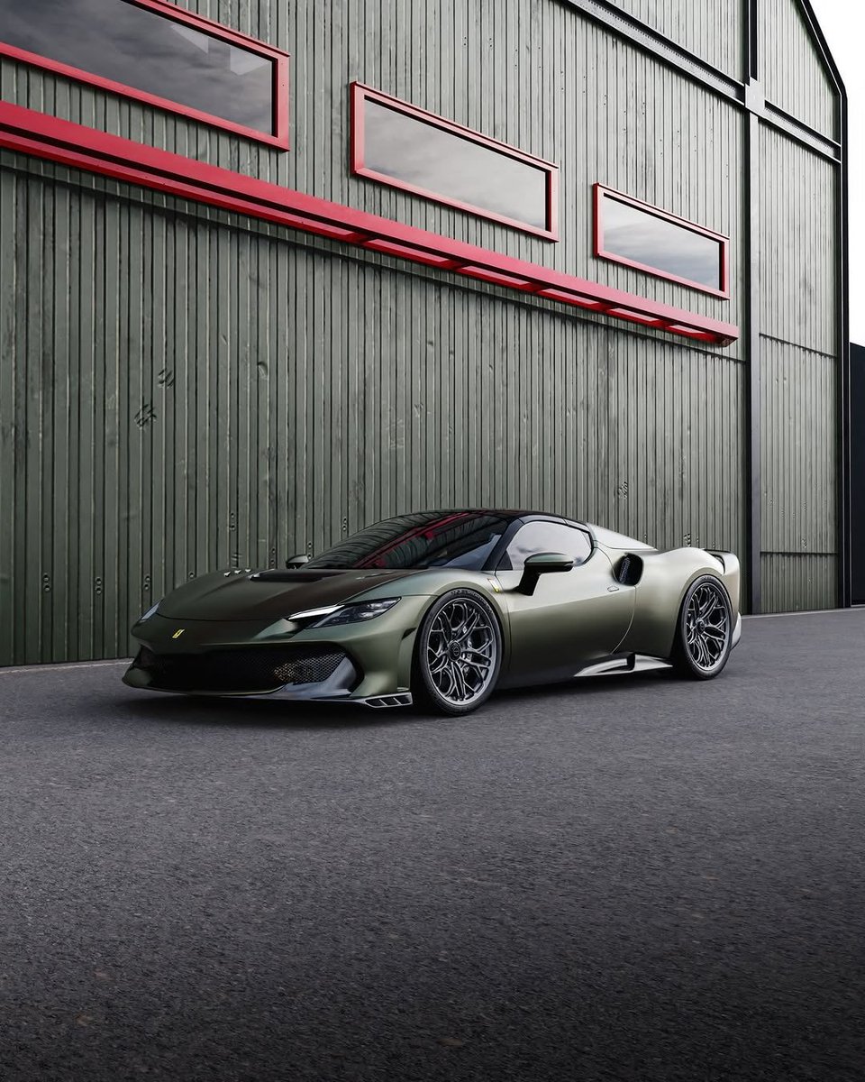PistolCult's tweet photo. Ferrari 296 GTB 💚 https://t.co/NLPNv4THSL