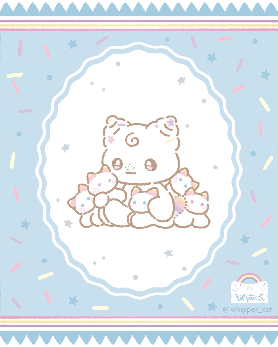 whipper_cat's tweet photo. どの色のシエールちゃんがすき？🐱🌈 https://t.co/eBz6tvZnBg