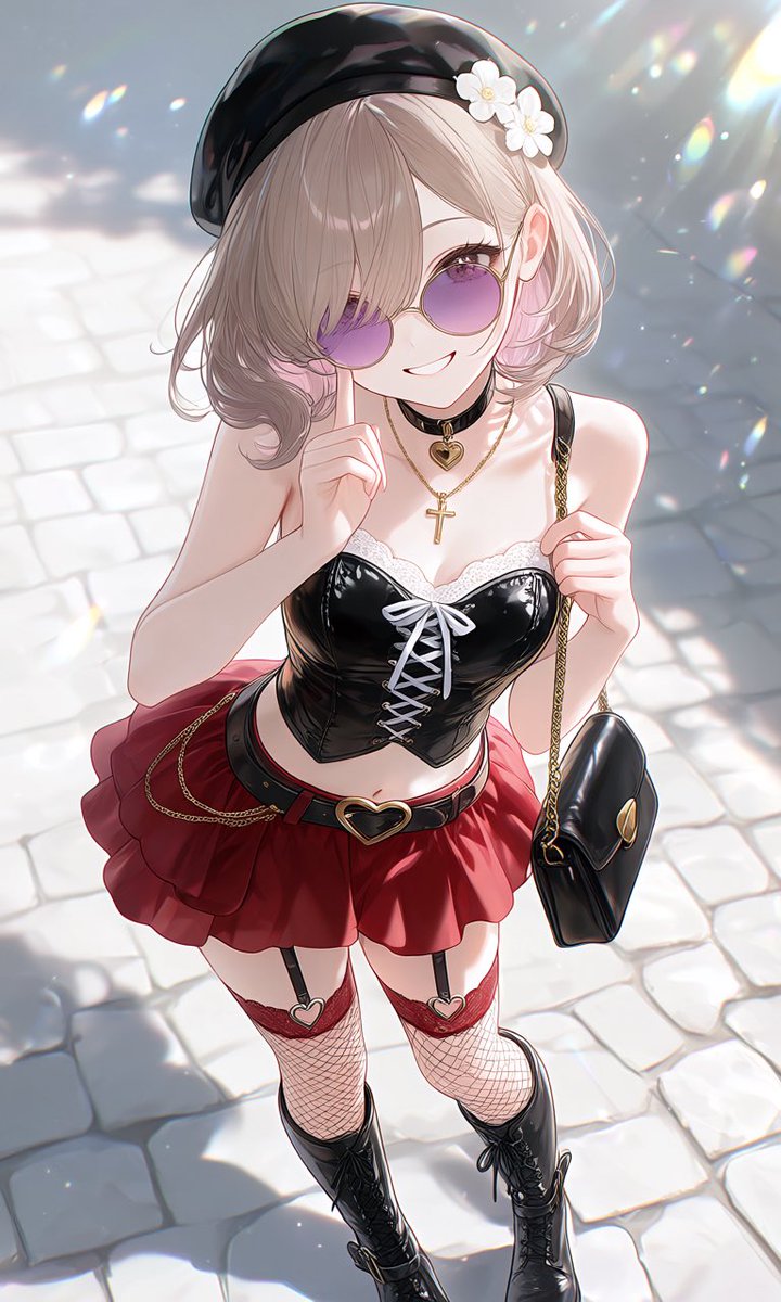 aobakako88's tweet photo. 【#AIファッション���ール_春夏コーデ編】
@ratman_aiillust
おはようございます☀
今日は、梅雨の合間の晴れ日のようです🎵
久しぶりにお日様に会えそうです🎵
妃呂が颯爽とお出かけのようです🥰

※衣装類のプロンプトはALT
   2枚に分かれています。

#AIファッションモール_春夏コーデ編 https://t.co/cyqhdzsifj