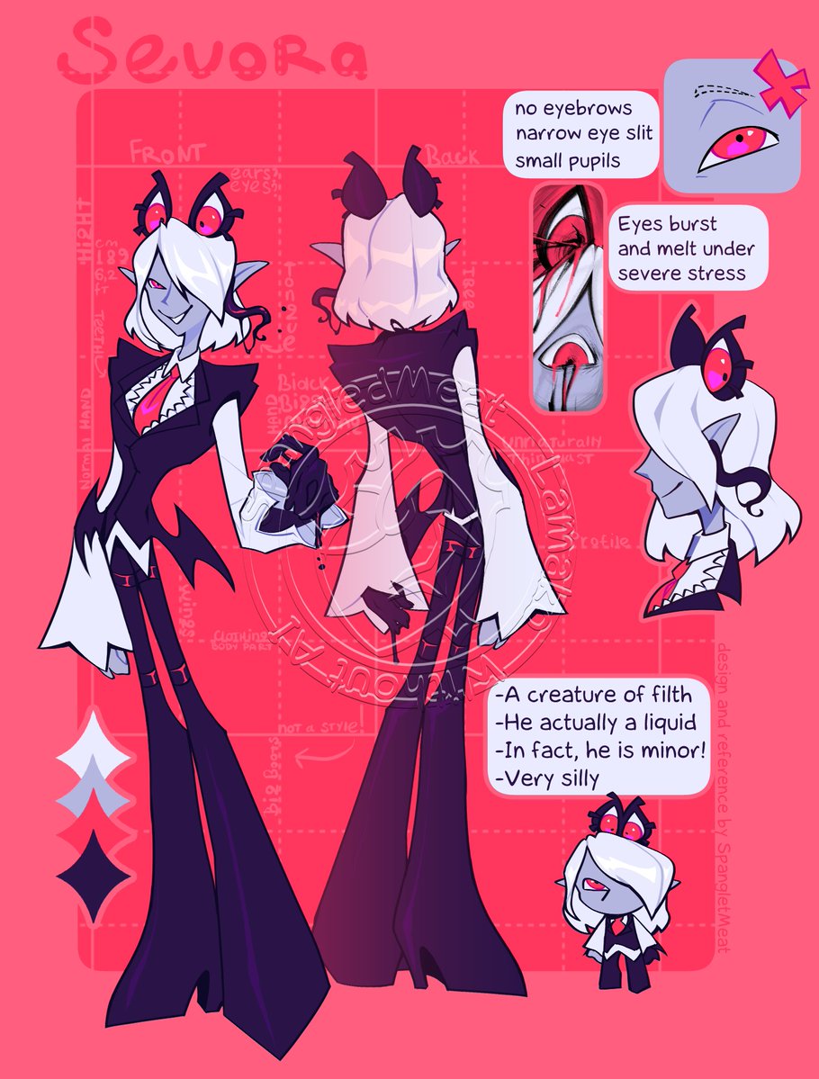 SpangledMeat's tweet photo. Character references are a rare type of content for me.
And that means artfight is coming soon

I finally updated the design of a character who's already four years old and made a reference for the crazy alchemist with the coolest boots, because he deserves it

#Artfight https://t.co/LvUE31y6B9