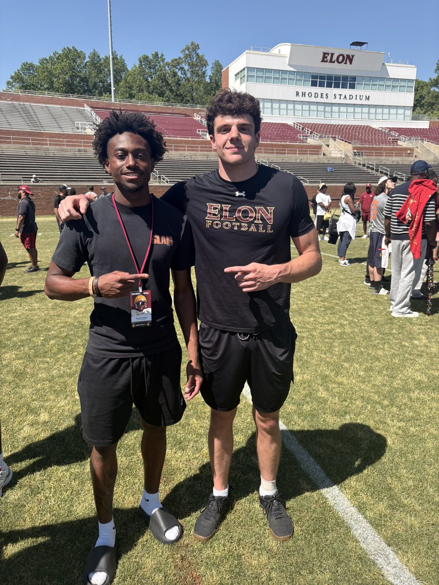 KhyliebRod's tweet photo. After a great conversation with @CoachMChristian i am blessed to receive an offer from Elon university🐦‍🔥. Agtg https://t.co/s1QoscKgPy