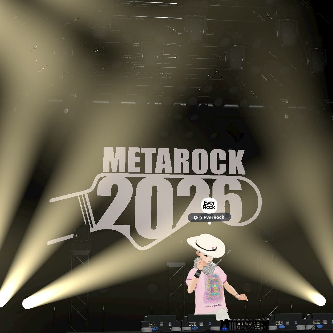 EverRockYou's tweet photo. 昨日は #METAROCK 2026 に多くのご来場、誠にありがとうございました。みんなで集まってROCKは最高でした!
今回、主催をしてくれた「ともっち」のおかげで年一イベントを4年続けて行えました。本当にありがとう🙏
またイベントの準備と、服作り頑張ります🥰#EverRock https://t.co/hUFSas6LkI