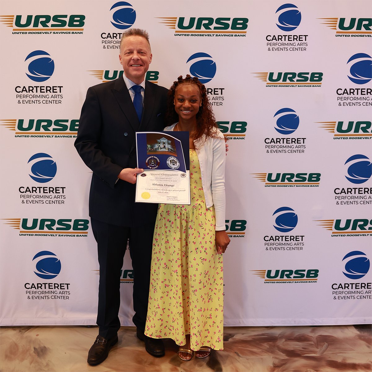 DanReiman's tweet photo. This past Saturday, I was proud to award 70 scholarships through my Mayor’s Charity Trust Fund to Carteret residents graduating with the Class of 2026.

Each recipient received a $750 scholarship, totaling $52,500 awarded to students graduating from Carteret High School, Middlesex County Magnet Schools, and regional parochial schools.

Congratulations to all of this year’s scholarship recipients. You earned this recognition through your hard work and commitment, and we are proud to support you as you take the next step in furthering your education.

Check out my Facebook for all of the pictures!