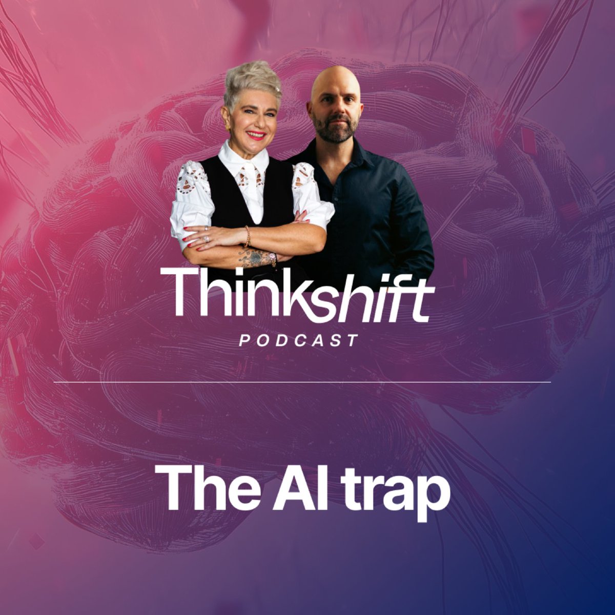 LeanneElich's tweet photo. AI is everywhere.
Every headline says the same thing. Faster. Bigger. Better.
In this episode, we cut through the hype and the fear to focus on what actually matters. The real risk with AI is not the tool itself. It is how quickly we let it think for us.
https://t.co/nyrieLt8lk https://t.co/srHgUtfuJI