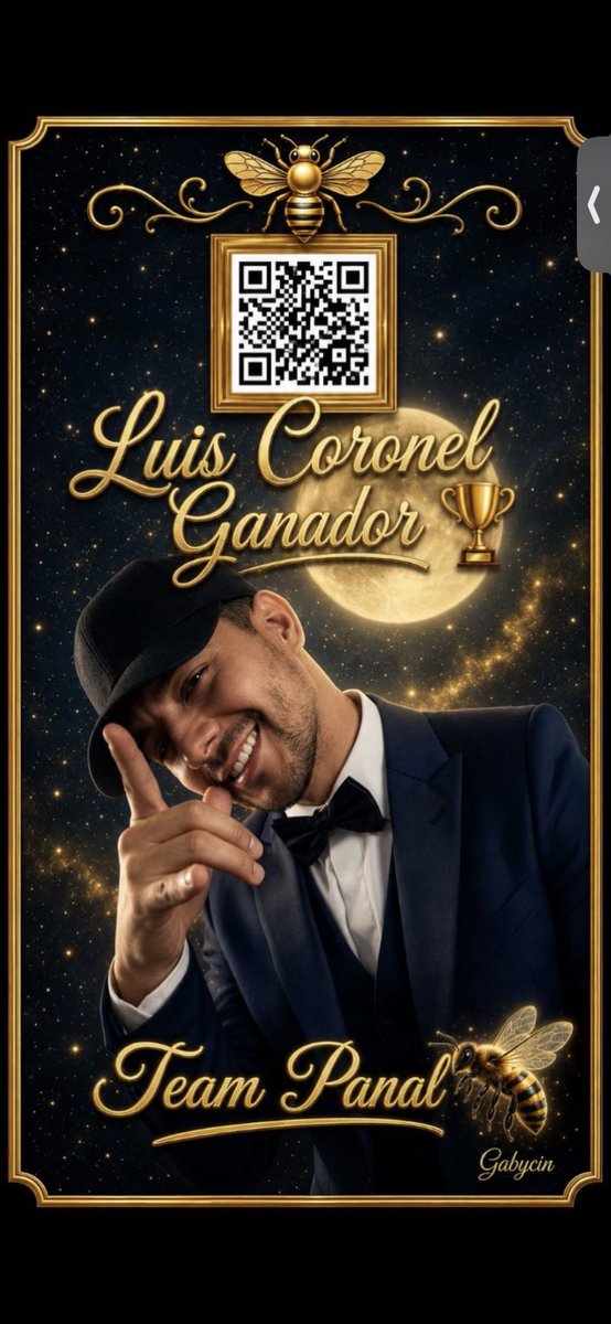 NidyaQuintana4's tweet photo. #LuisGanador #LuisCoronel #CDLF6 https://t.co/manMVOEsuV