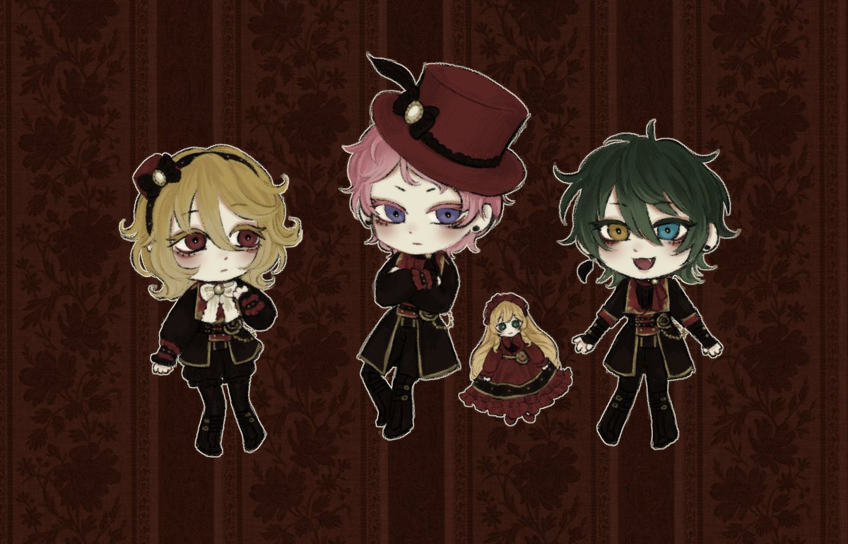 tiikerikakku_'s tweet photo. some recent exvalk stuff #enstars https://t.co/oipoiTMjWH