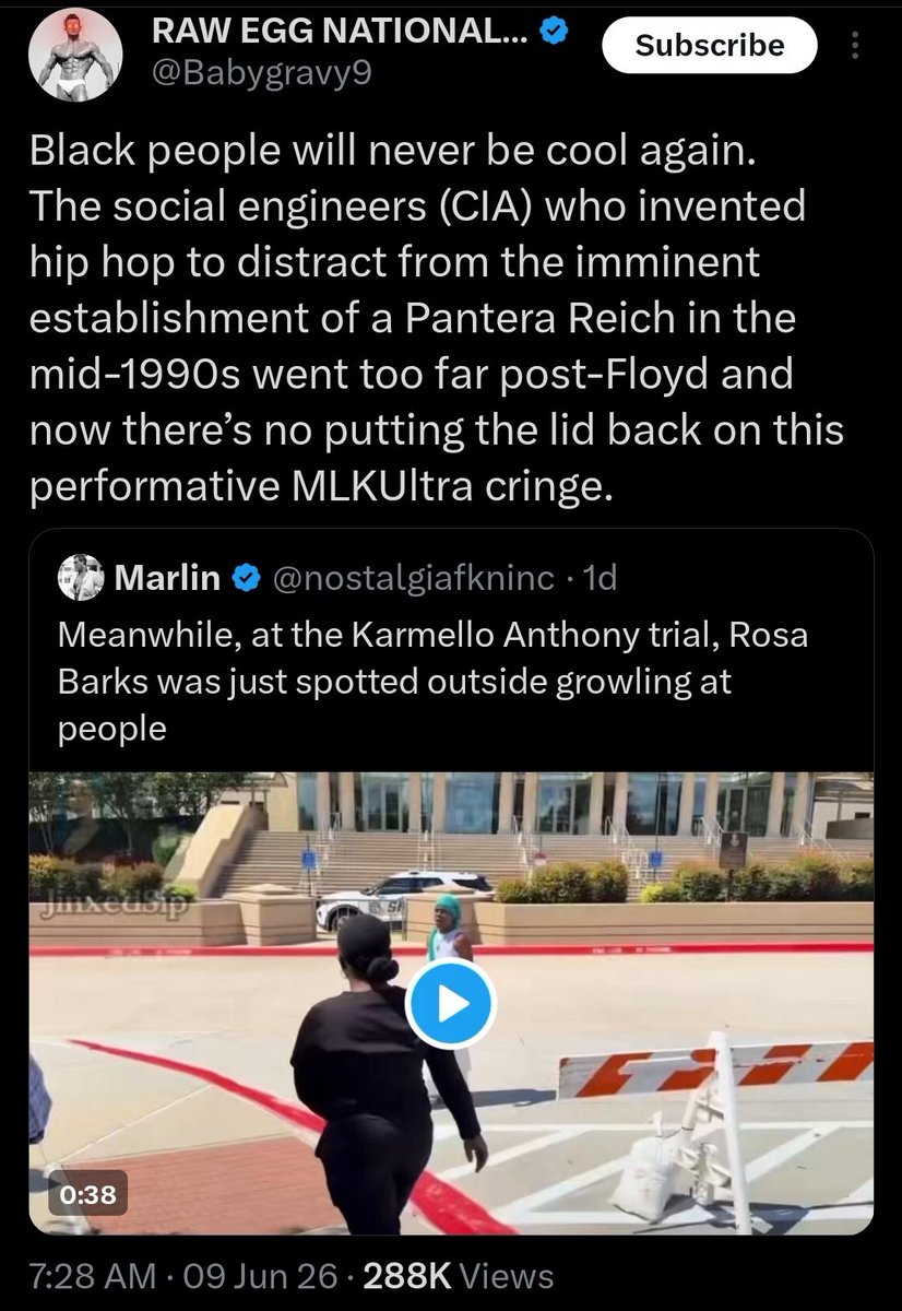 ItsStillAtotheJ's tweet photo. Suspected and Avowed White Supremacists can say ANYTHING about Black people, because of their Media Monopoly. Their lies, fiction, and fables will spread across the globe like the germs they carry from not washing their hands or asses. https://t.co/XBe0zLdKAK
