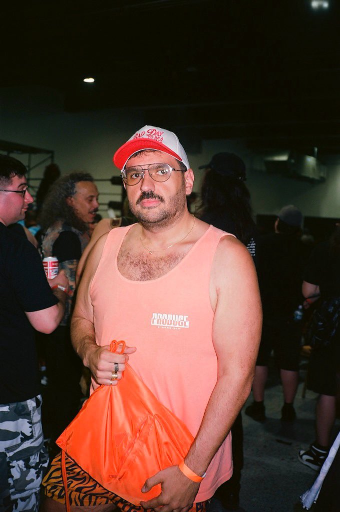 FreebandJ's tweet photo. Owner/Booker for both @JerseyCW & @PRODUCENYC Orange Crush shot on Ektar 100 by me at #GCWTosXi https://t.co/gZBT34OR0w