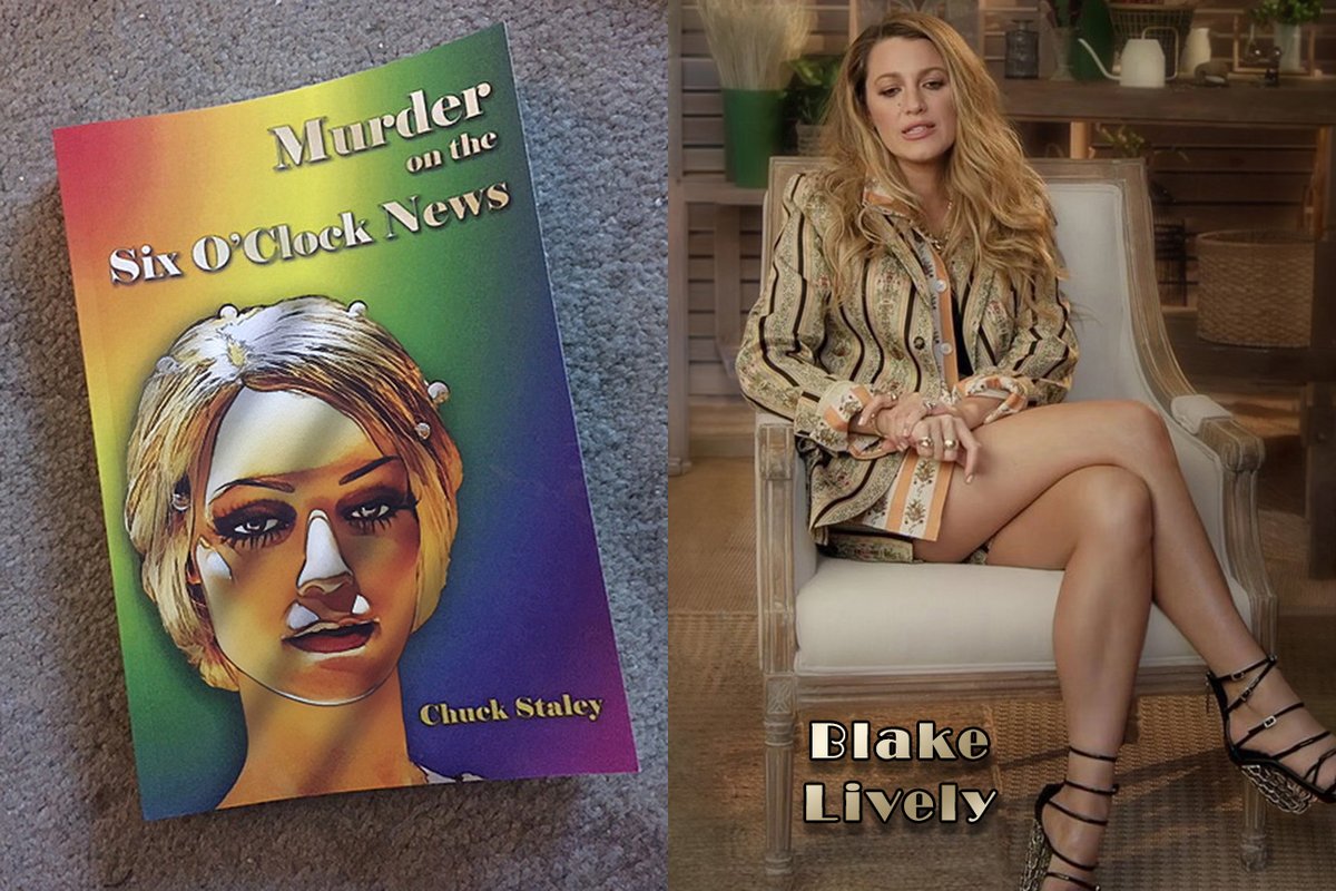 ChuckStaley's tweet photo. Would Blake Lively make a good Anchorwoman who may have murdered her way to the top at News Network? Read the novel on Amazon. https://t.co/dS9gRV1pQW