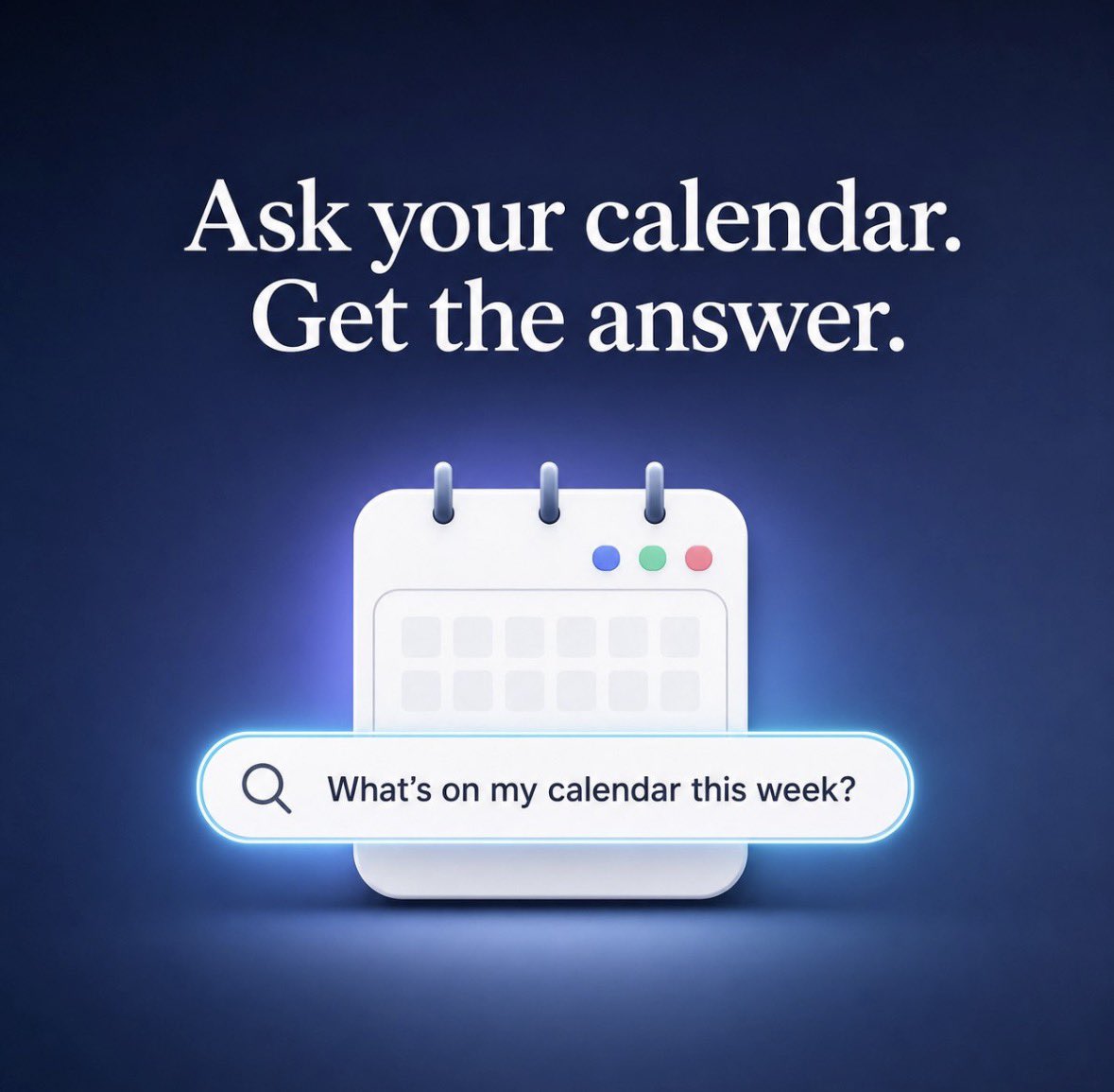 Kole_Sam's tweet photo. hen you work in an organization with multiple calendars for different teams and purposes, finding the right information can be frustrating. Turning every calendar on creates a jumbled collage of colors and overlapping events. Searching manually often means clicking through multiple screens and guessing the right keywords.

With the connector, I can simply ask Claude:

• What office events should I pay attention to this week?
• When is the office potluck?
• When is payday?
• What events are happening this month?

It can also help retrieve information from past events.

For example, I recently needed to contact a project manager from a vendor meeting, but I couldn’t remember his name or email address. I asked Claude to find my most recent meeting with the company and list the participants and their email addresses.

Boom. I had the information in seconds, with no need to dig through calendars, emails, or multiple interfaces.

The bigger opportunity is bringing this capability into an organization’s internal chatbot. By securely exposing organization-wide calendars through MCP, employees could use natural language to quickly find company holidays, office events, kickoffs, important meetings, and other time-sensitive information.

Instead of navigating calendars, you just ask a question and get the answer.

We might be onto something.