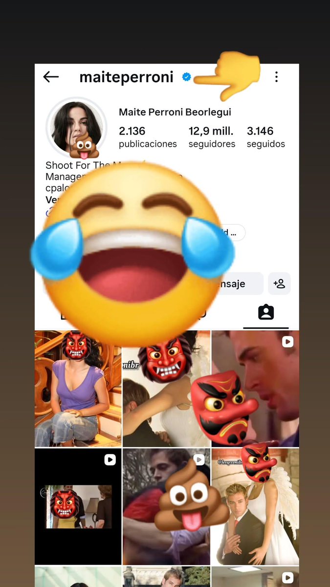 Bbdglh's tweet photo. @TrueLoveW123 @maiteperroni @NovaTDT @Elygutierrez19 @Anahi @DulceMaria @CarolinaPalomo @UniNovelas @Beauty21122 @qgperronito 💸@maiteperroni  😂 Es una mujer desquiciada, como si solo existiera en las novelas de William de 2008 y 2010y está explotando las redes sociales para promocionarse a través de William. una patética anciana que vive en la basura de William😂garbage 
@AndresTovarP https://t.co/wmyctz9hbc