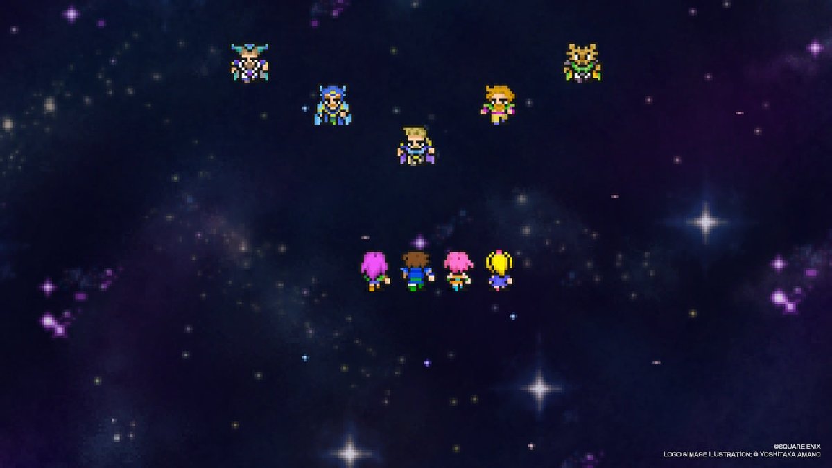 rururu_n_xwx's tweet photo. ファイナルファンタジー5  クリア✨

久しぶりにFF5を遊べて楽しかった✨
のんびり旅をしながらストーリーを楽しめました🐈🌼

ほかの作品もまたプレイしたいな🌱 https://t.co/OhoBdlBTKX