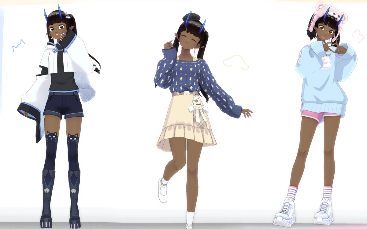 uh_Ambox's tweet photo. New shoes new outfits! 🩵
#REALITYapp
#VTubers https://t.co/4PITCacqOd