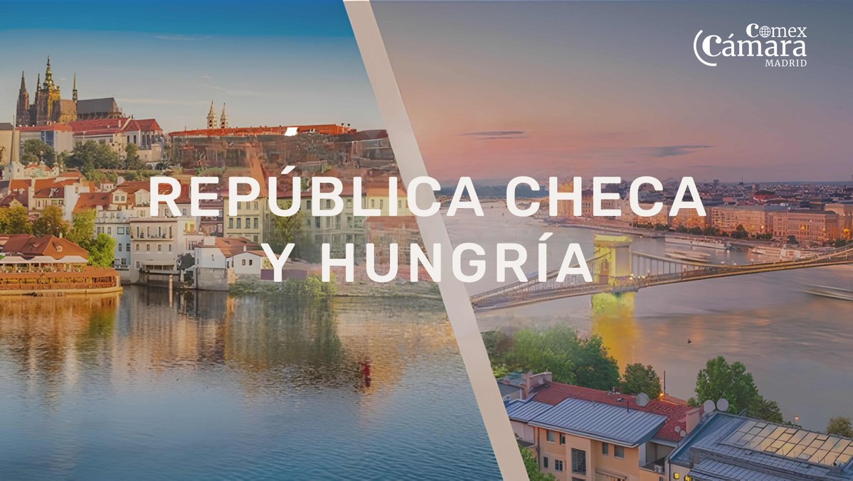 CamaradeMadrid's tweet photo. La Cámara de Madrid organiza una misión empresarial a República Checa y Hungría
➡️ https://t.co/8ZEUK1u7Ce
#CámaraMadrid #Comex #Internacional #ComercioExterior https://t.co/eRhIEjAPXS