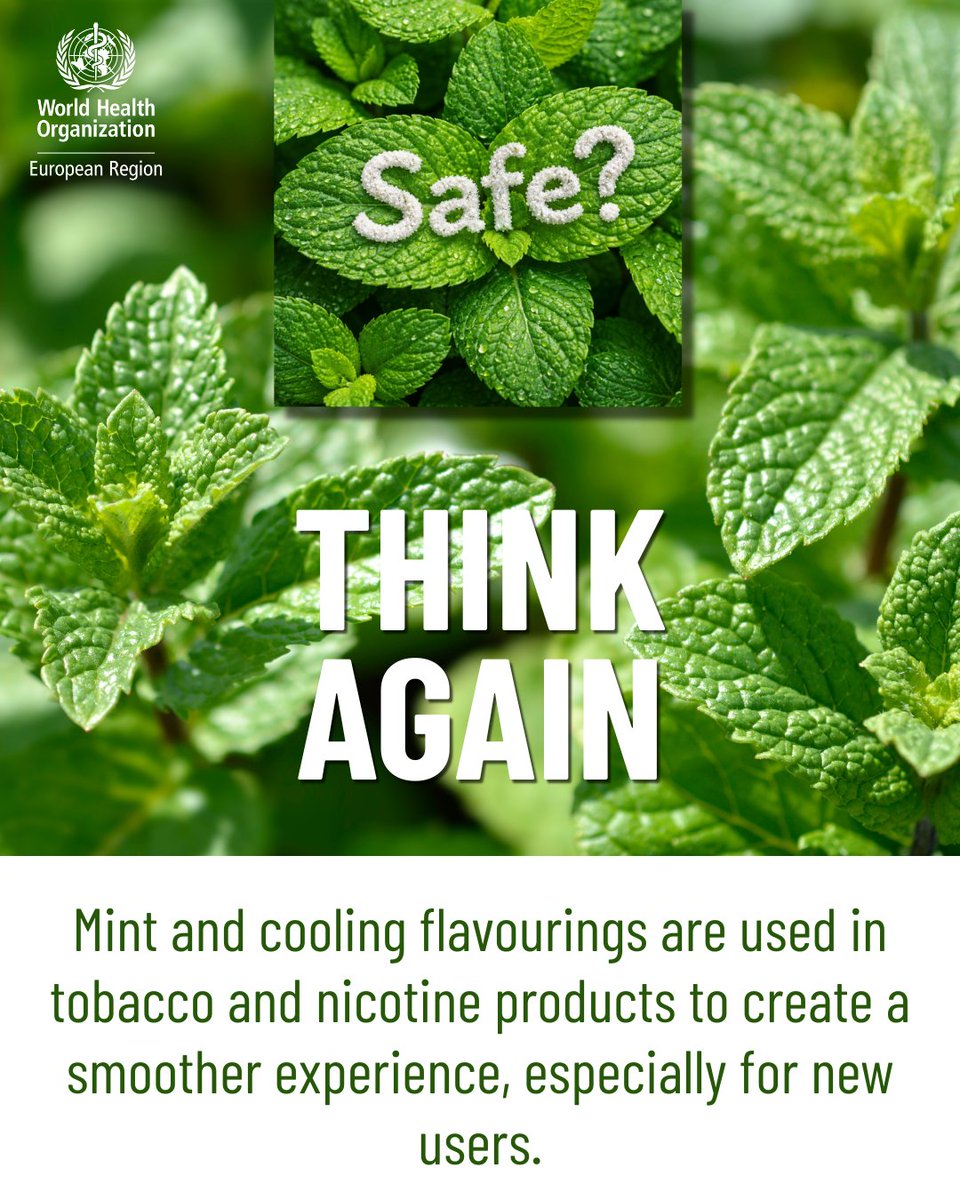 tobacco leaves health benefits Countries must act decisively to prevent uptake of #nicotine and #tobacco  products, and counter nicotine addiction through stronger regulation.  Reducing the appeal of these products is essential to protecting current  and future