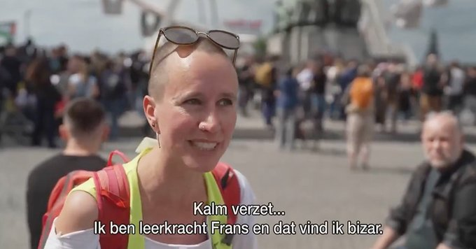 BereSluyts's tweet photo. @PALNWS Haar tronie is nu genoegzaam bekend. Dit extreem links geval mag wat mij betreft bij de volgende demonstratie van de matrak proeven. https://t.co/PG6SwjseXl