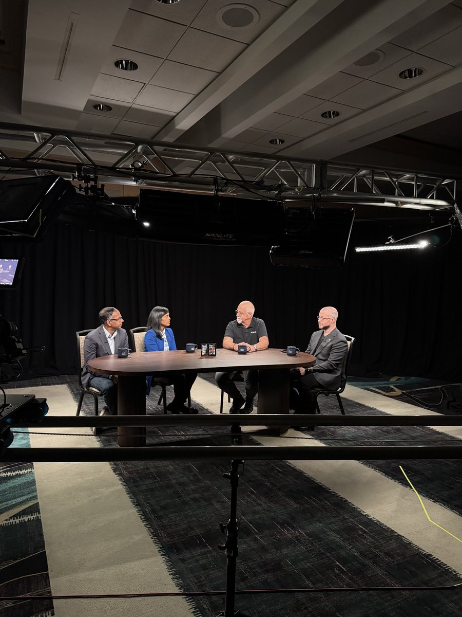CiscoChampion's tweet photo. We had the opportunity to film two Cisco Champion Radio episodes onsite at Cisco Live. Stay tuned to hear more about what’s to come with Wireless and Nexus One Data Center Unified Operational Model. https://t.co/kulHFQUifQ