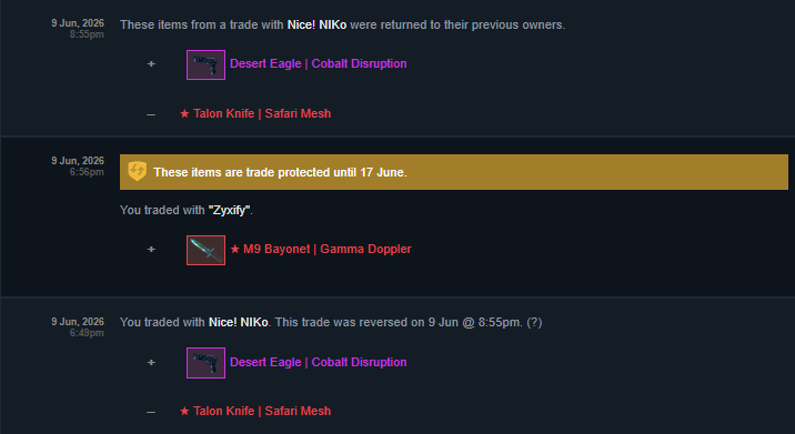 moskintrade's tweet photo. fikrini değiştiren ne oldu acaba bu gelen trade'i kabul etmek yerine 3-5 çöp item daha istesem geri çekmezdi https://t.co/OoLyF7WJIo