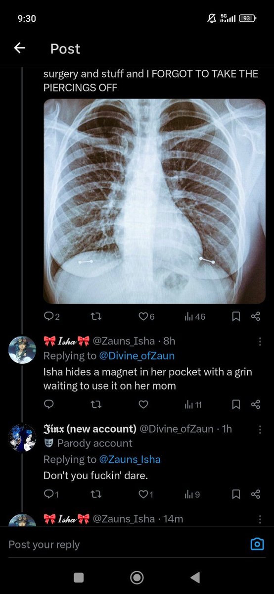 snipedvampire's tweet photo. // hi hi !! i wanted to bring attention to this situation because it's beyond disturbing and  disgusting. so, my friend who writes as Jinx and my ex writing partner who roleplayed as Vi made an isha account. We all interacted as a group &amp; everything was fine until they decided to https://t.co/iGqFESmcTa