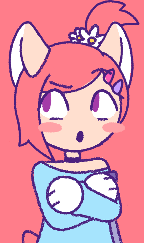 BisexualCorgi's tweet photo. @xXBigBadBeccaXx Is it *really* my fault I'm pushing my love to ya? Girl, you're wonderful. Be glad I didn't get to the belly rubbing yet.

[ She chuckles, still being a bit scared of Becca but not showing it. ]

Jeez.. so cute and mean for what? https://t.co/IDtyDMPEiv