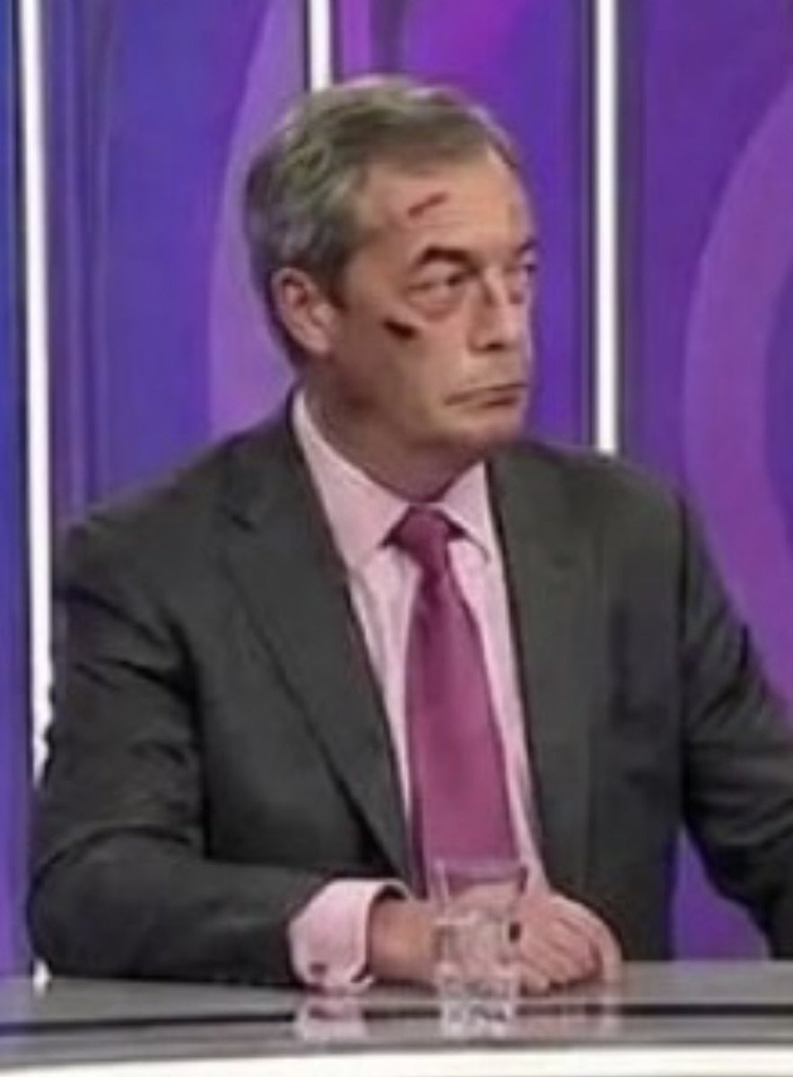 bOingball's tweet photo. These Nigel question time ads, even the AI version looks like he’s had enough… https://t.co/AW9ThgZPRN