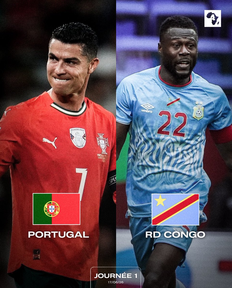 ActuFootAfrique's tweet photo. Rendez-vous le 17 juin. 🇨🇩🌍🏆 https://t.co/NTT5fGQ5CJ