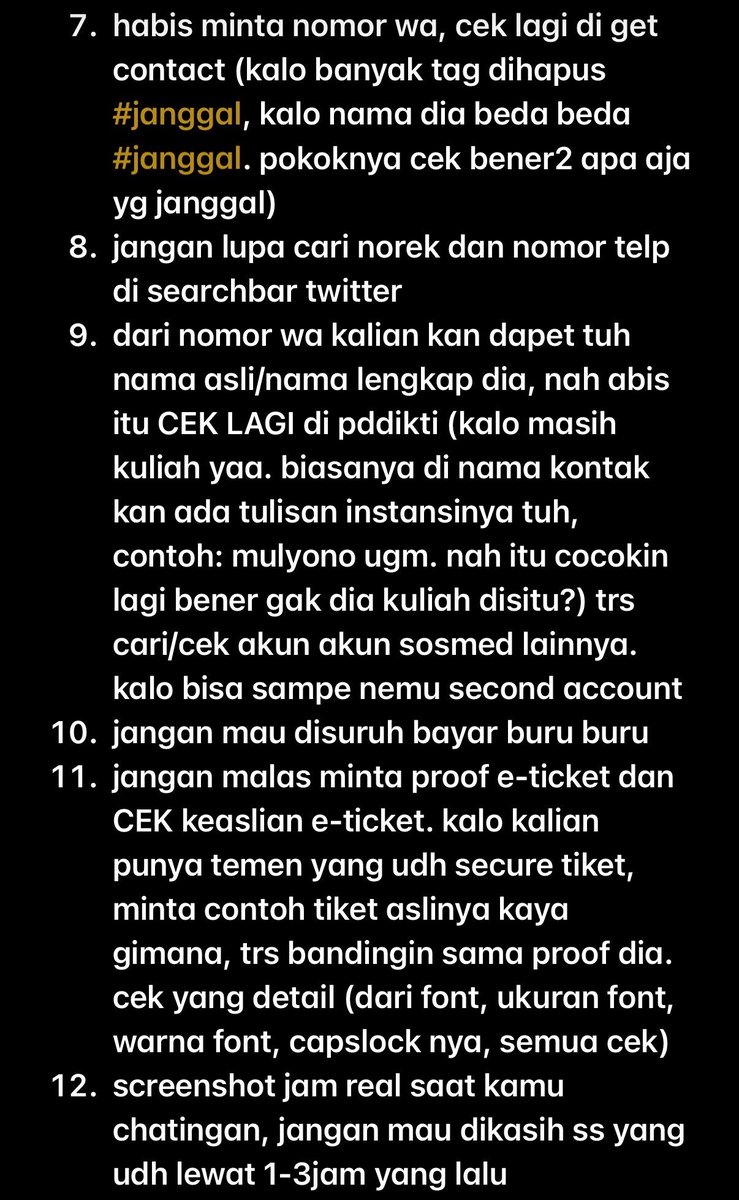ASTAGATAEKOOK's tweet photo. ✨🍀ini beberapa tips dari aku buat temen-temen army yang mau cari tiket WTS 🍀 ✨ 

‼️tolong jangan transaksi buru buru, pastiin semuanya aman dulu‼️) #armybantuarmy #wts #wtb 

*kalo ada kesalahan maaf ya guys 🙏🏻 tolong koreksi di reply aja 🫰🏻 https://t.co/iGiwDhhYQz