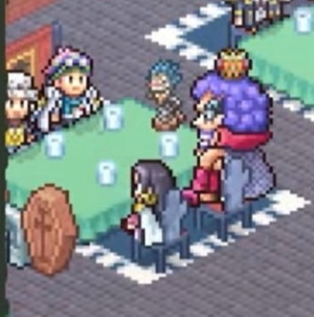 icedzui's tweet photo. son this lineup of characters at this table is FRYING me what is this meeting of the queers https://t.co/ab7MfvzuWb