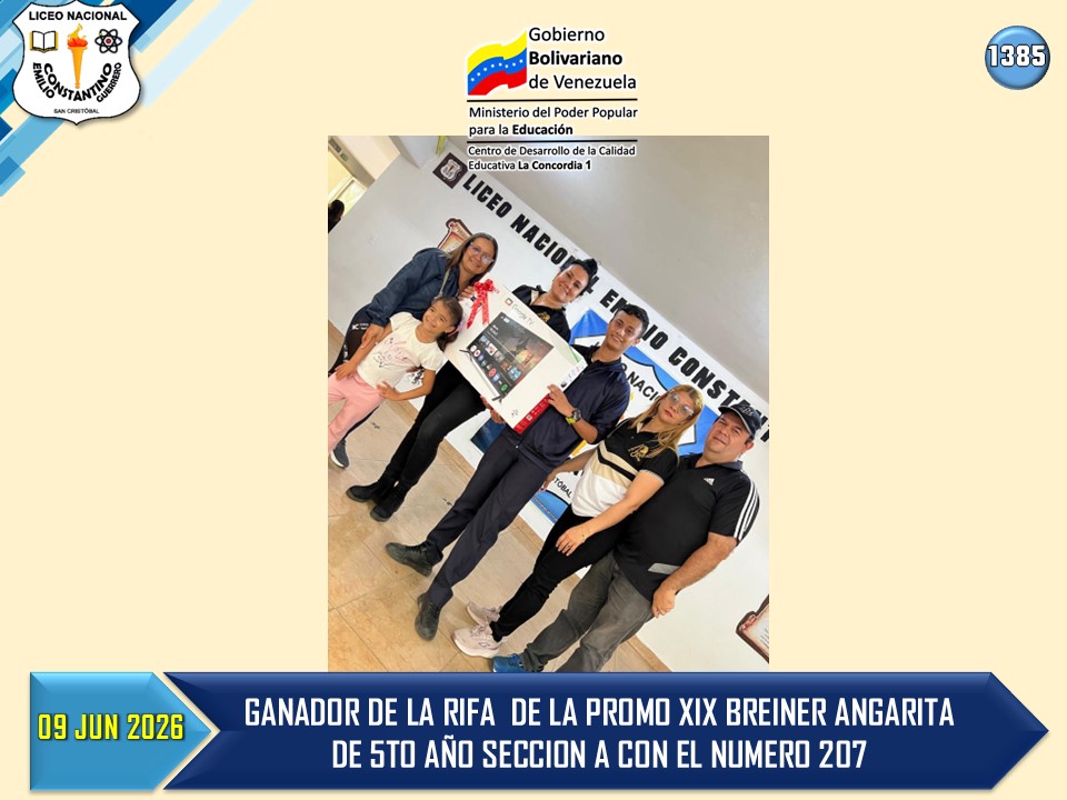 CraEmilioCG's tweet photo. 09 JUNIO 2026 - ACTIVIDADES DEL DIA. @Berzabethg1 @CDCETachira https://t.co/QxRwQWgtW4