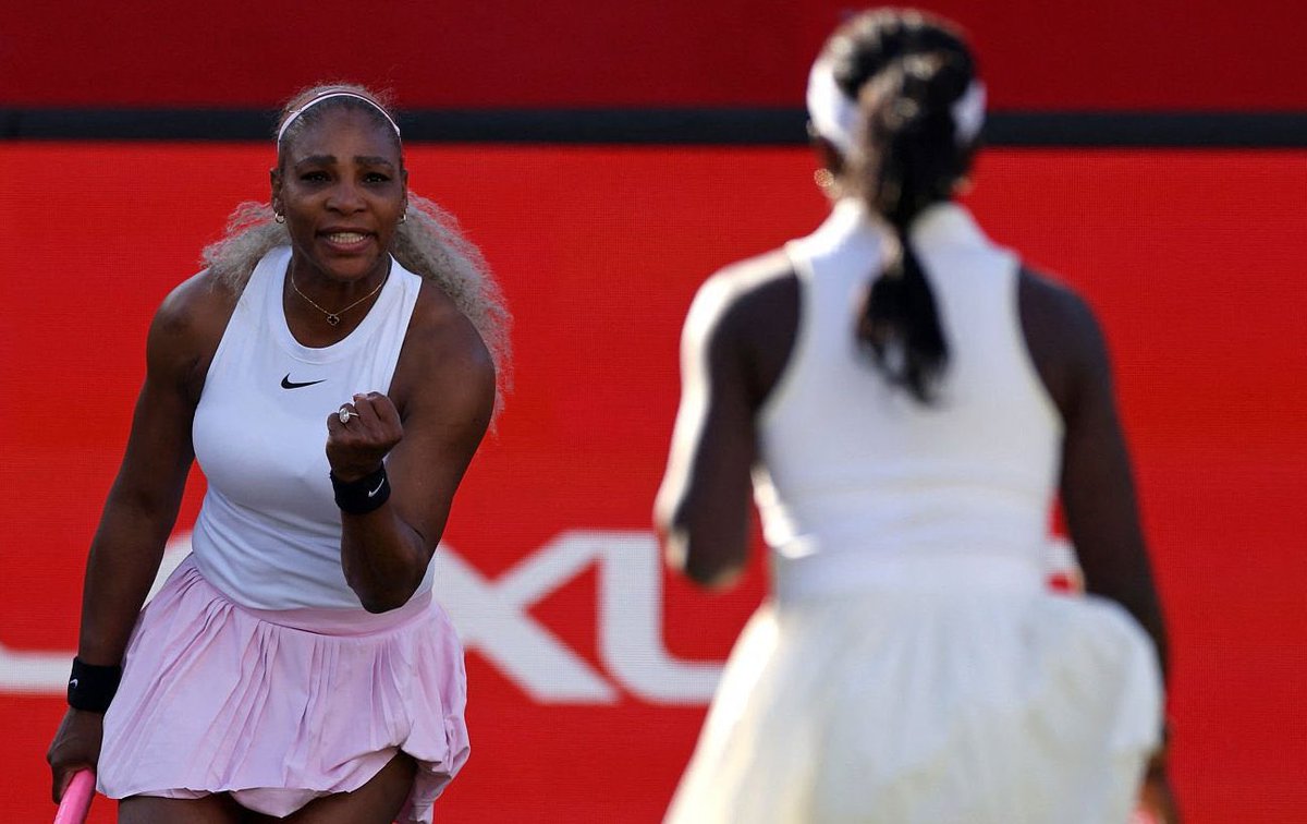 escukfandom's tweet photo. Serena Williams is now #592 in the Doubles WTA live ranking! https://t.co/rhmfzaPod1
