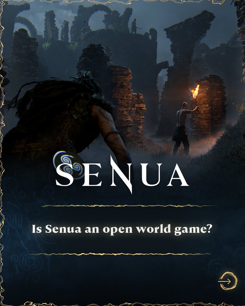 senuagame's tweet photo. Senua FAQs: Is Senua an open world game? https://t.co/ehap89LGpi