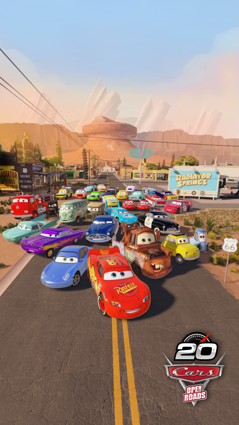 CarsOpenRoads's tweet photo. 20 years ago today, Cars hit theaters and has captivated audiences ever since. The Open-Roads team are among many who were moved by McQueen's journey, so much so that we're working to recreate the same world where it all happened.

Happy 20th, Cars! #Cars20 https://t.co/XNTcG4IxvO
