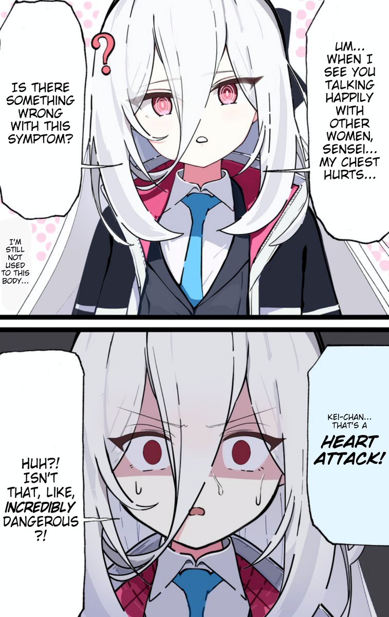 Modieglh's tweet photo. [EN version]
Artist comment: Answer to Kei-chan ①

Original art by: @/tsetainsu 
🙂‍↕️ https://t.co/Cl9FAc30c2