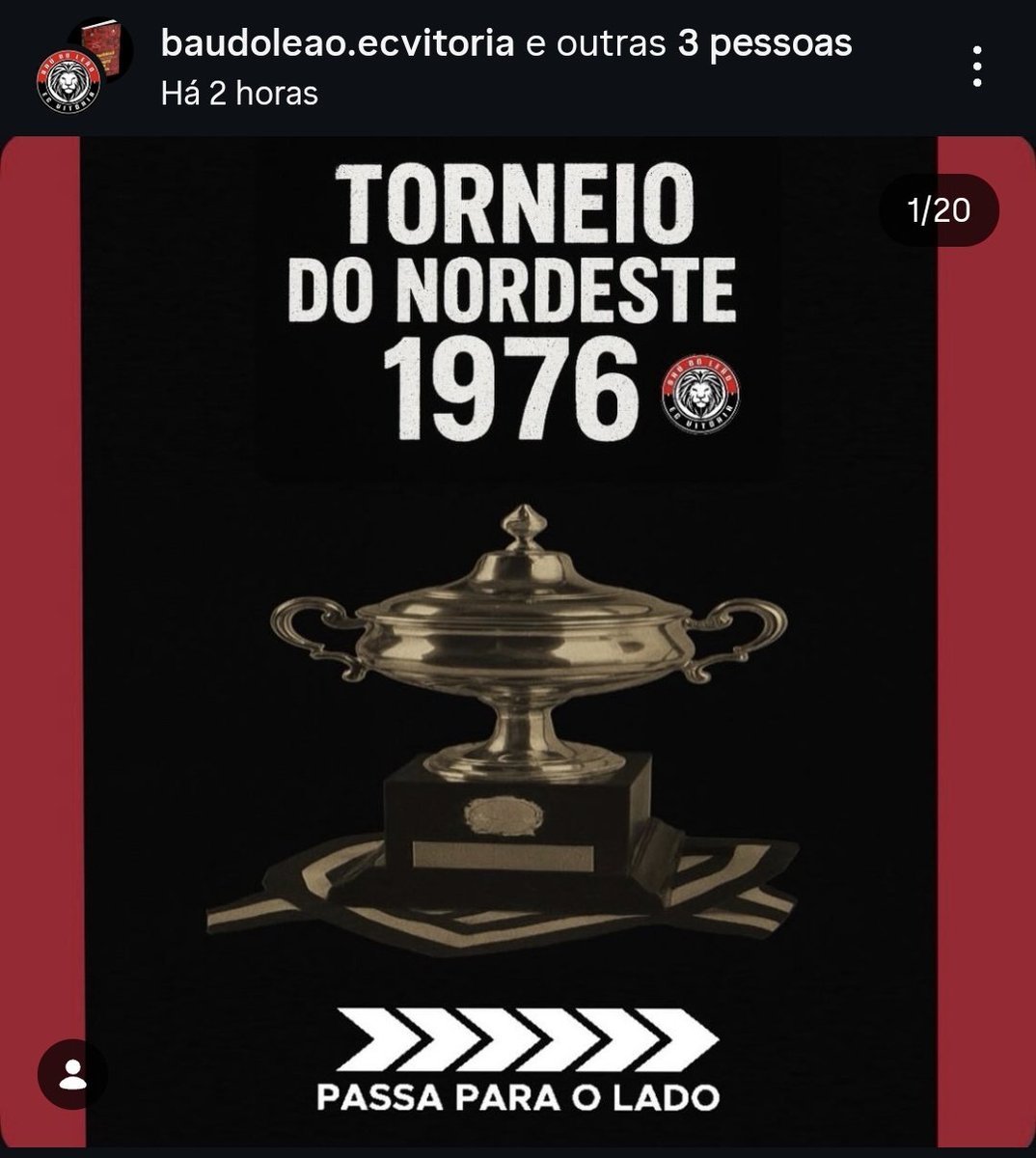 dAssis92's tweet photo. A página Bau do Leão na rede social ao lado, em parceria com o @MemoriasDoECV, @CanaldoLeao e @VamosNego_ trouxe um resgate histórico incontestável do pq o Vitória é HEXA e não interessa o que digam.

O Torneio José Américo é LEGITIMAMENTE um torneio regional! https://t.co/iPWq3Selzg