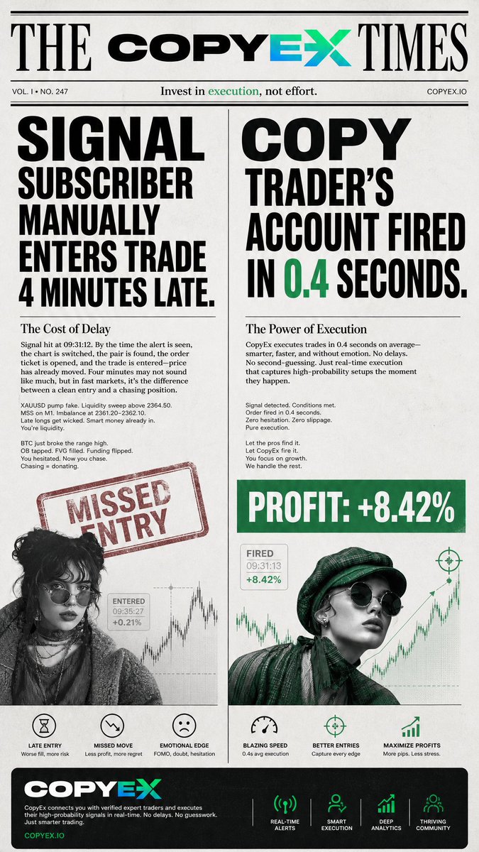 copyexio's tweet photo. Unlock a better trading experience:

📈 Real-Time Market Signals 🔍 Verified Signal Providers 📊 Transparent Performance Tracking 🌎 Global Trading Network 💰 More Opportunities, Less Guesswork
#Forex #Crypto
👇
https://t.co/e1Q6HEwKVR https://t.co/yDYZbANe7d