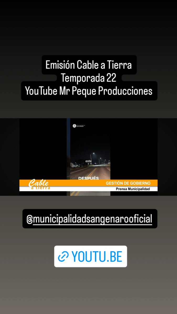 MarioMargarit's tweet photo. Lunes 8. Cable a Tierra. Temporada 22. Emisión 1143. Capturas Link YouTube Mr Peque Producciones. Notas con Paola Alem x ACAD y licenciadas Agustina Rullo y Angeles Bianchi coordinadoras taller orientación vocacional y ocupacional. Y bloque data Prensa Municipalidad. Uf! https://t.co/Genq54vbnO