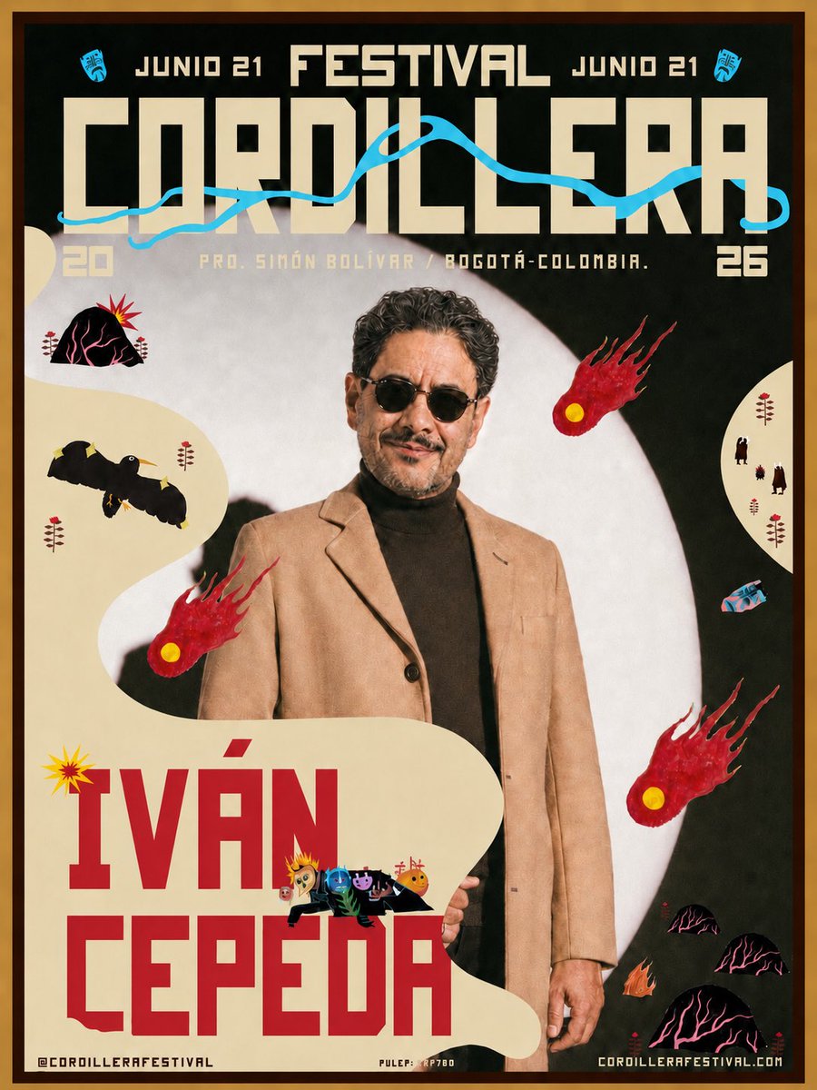 Paola_Dharo's tweet photo. Ahora que @CordilleraFest confirmó el cartel oficial de 2026, espero que @IvanCepedaCast cante Día tras día y, cuando llegue el debate, le cante la tabla al felino miedoso. #FestivalCordillera https://t.co/fOv1wWid2c