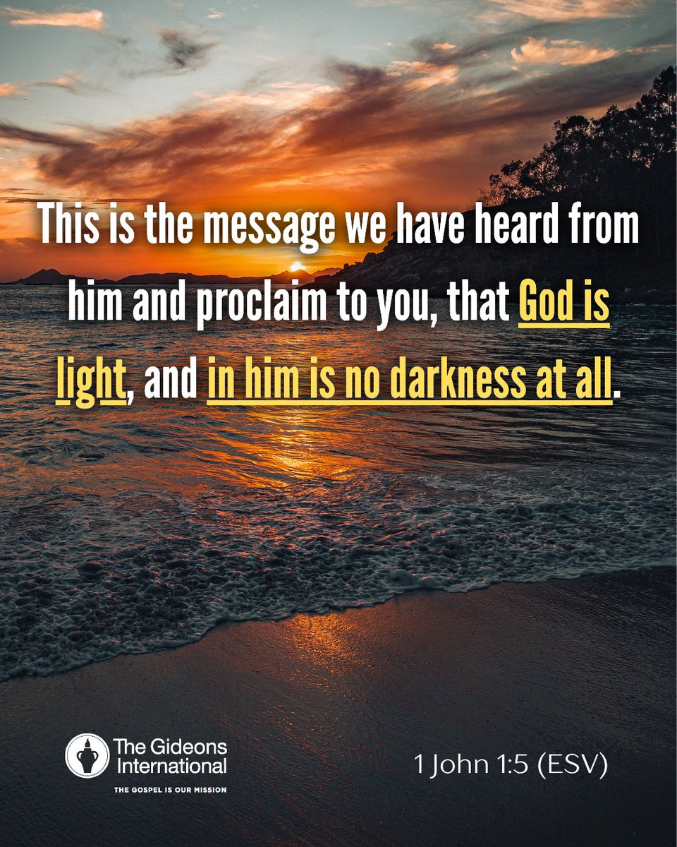 thegideons's tweet photo. Walk in the truth of His light today.

#verseoftheday #thegideons #guidance https://t.co/iWIPMz4q9S