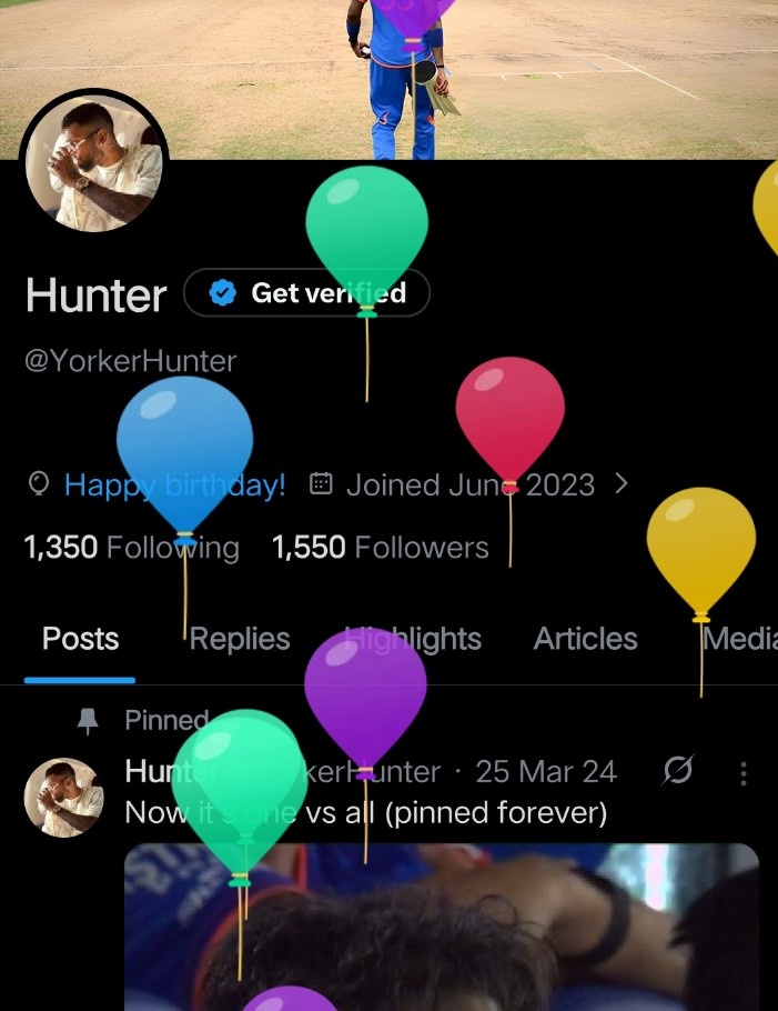 YorkerHunter's tweet photo. Balloons on my profile.😲 https://t.co/LWyjxeLyyW