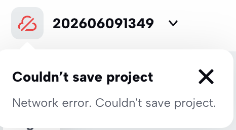 _iKrish's tweet photo. @capcutapp are you ever going to fix bugs? basic "save to space" bug https://t.co/LP3WFtfZMg