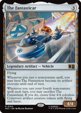 SaffronOlive's tweet photo. This card is wild. Casting four noncreature spell is trivial if that's the goal of your deck. Wouldn't be shocked to see this one show up in Legacy or especially Vintage in Shops. https://t.co/3KAs1hhQqr