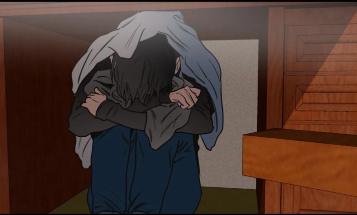 xexrooooo's tweet photo. he's like an omega nesting. Bum seeking comfort in Sangwoo's pheromones🥹#killingstalking https://t.co/I9gSjrSP8B