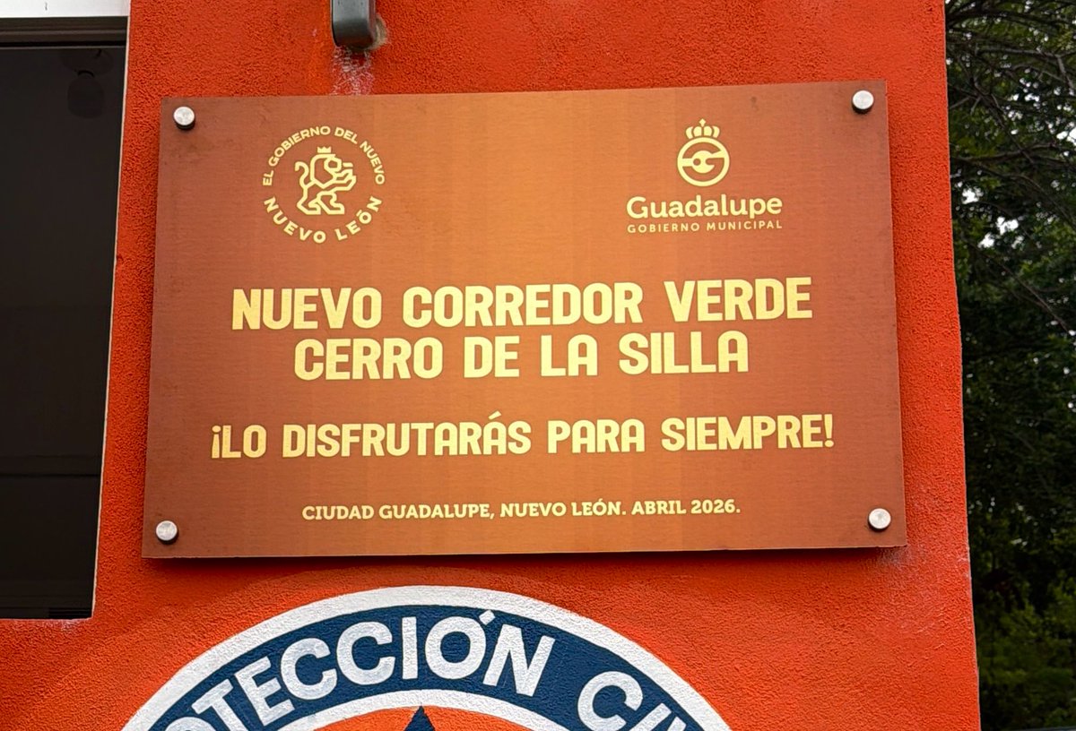 sidugpe's tweet photo. Si visitas el nuevo Corredor Cerro de la Silla y el gran Monumento Natural, verás nueva señalización con información importante para que disfrutes tu recorrido de forma segura y responsable.  🗺️ 🌿 🚯 🐗 ⛰️ https://t.co/gI1SUf12Cn